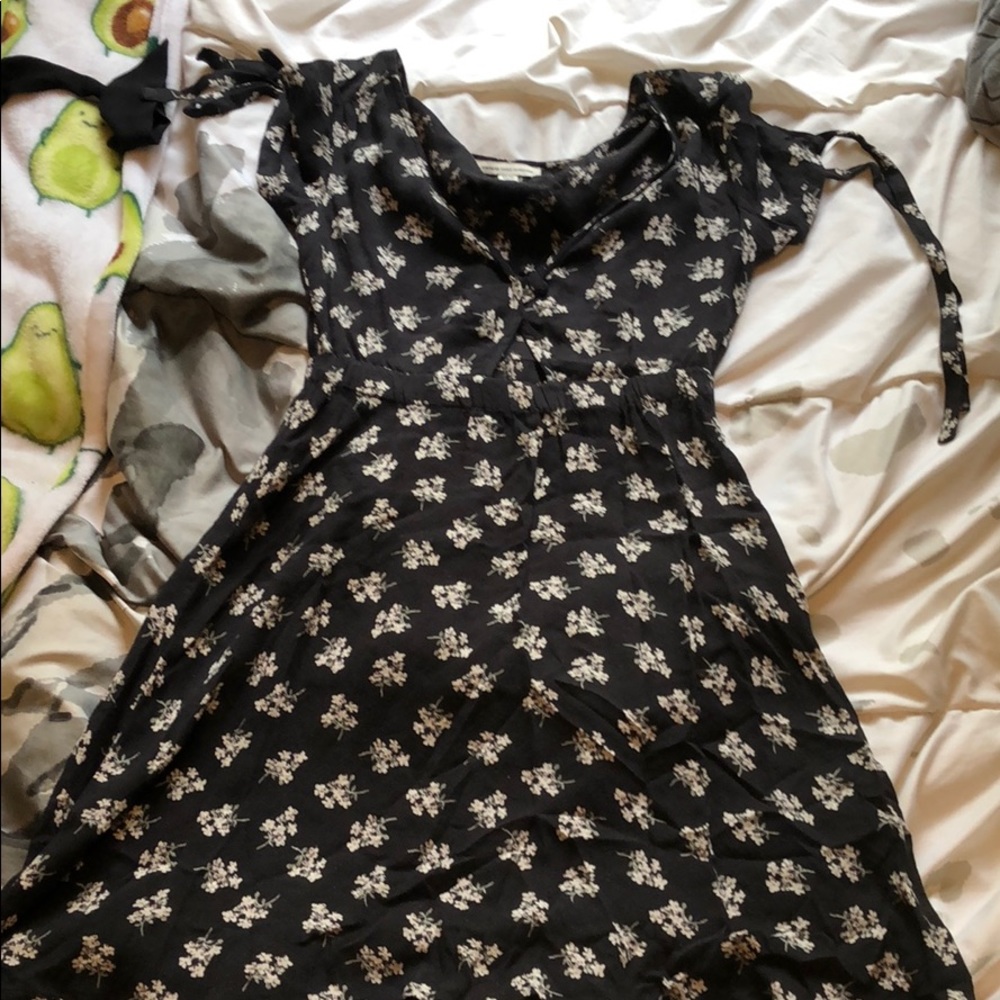 AE black and floral dress